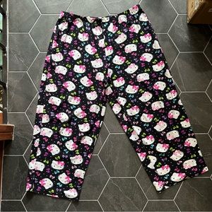 VTG Y2K 2014 Hello Kitty Sanrio Kawaii Pj Pants